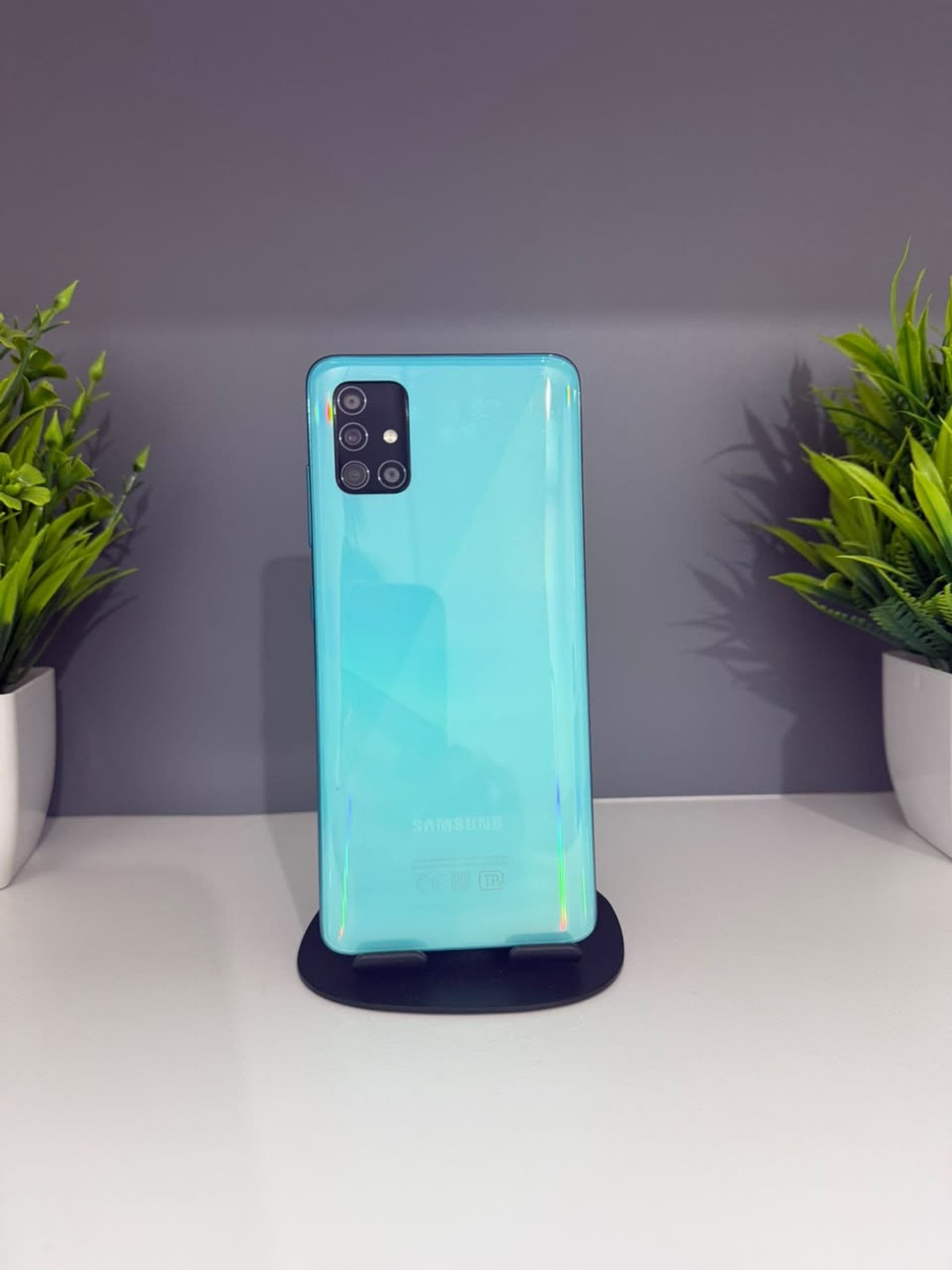 Samsung Galaxy A51, 128 ГБ, Голубой